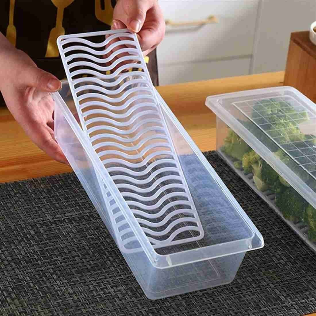 FreshKeep Fridge Storage Boxes (Pack of 6) – 1500 ML Each